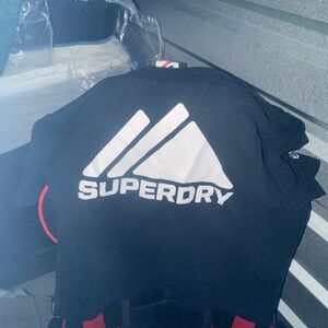 Superdry Men's black Short Sleeve Tee